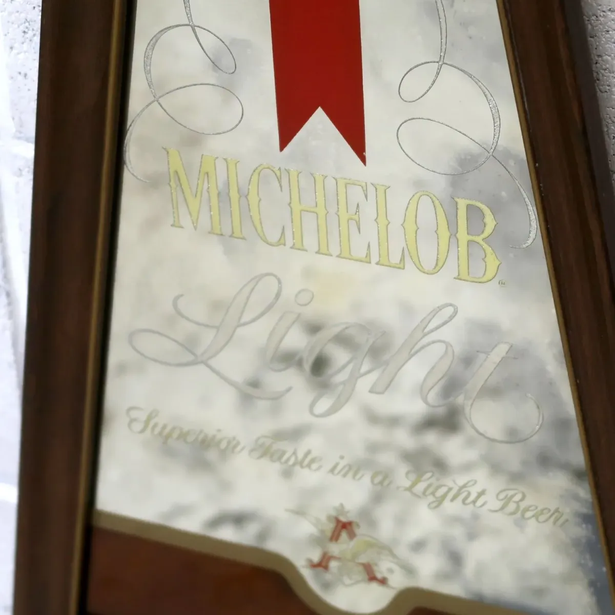 MICHELOB Light ビンテージ パブミラー