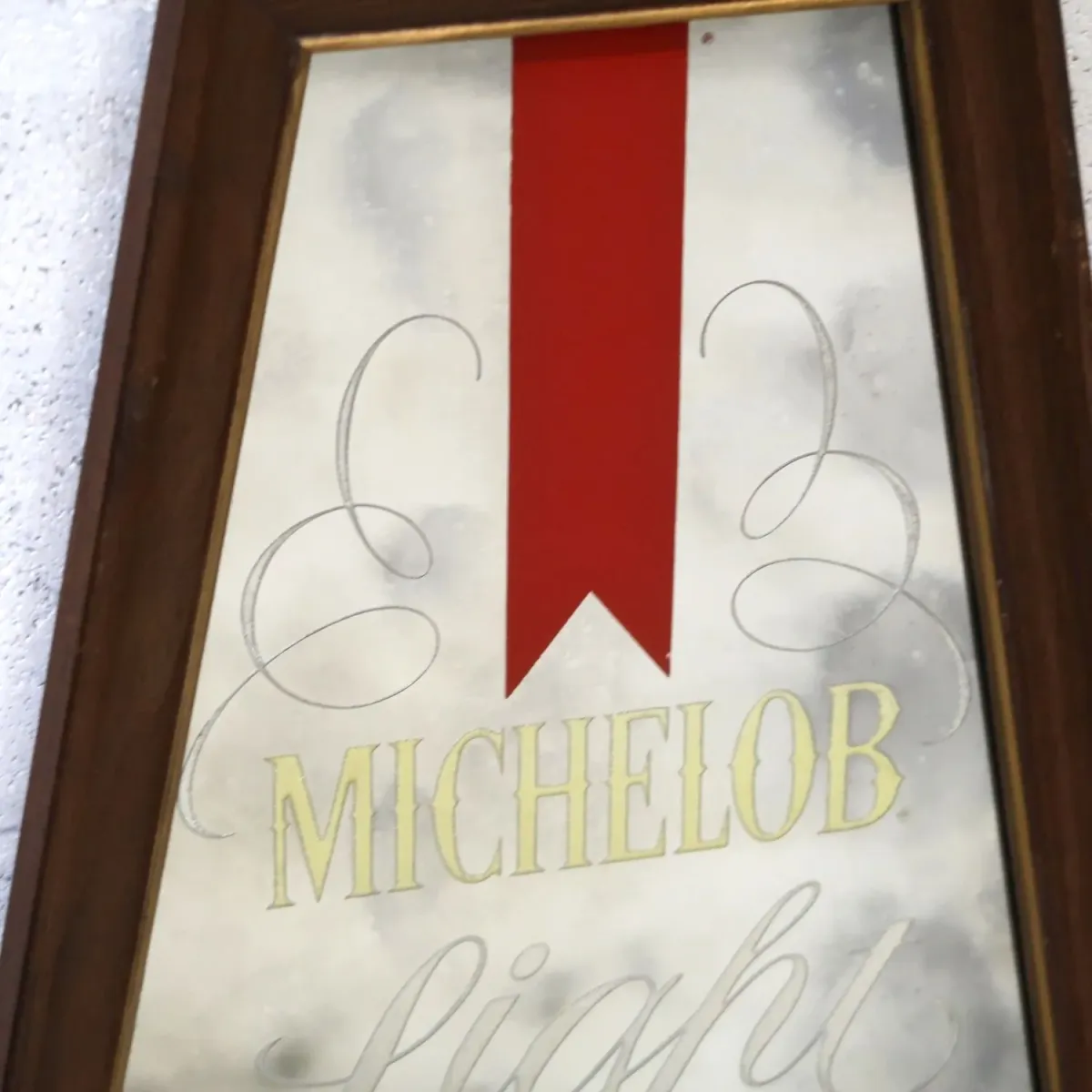 MICHELOB Light ビンテージ パブミラー
