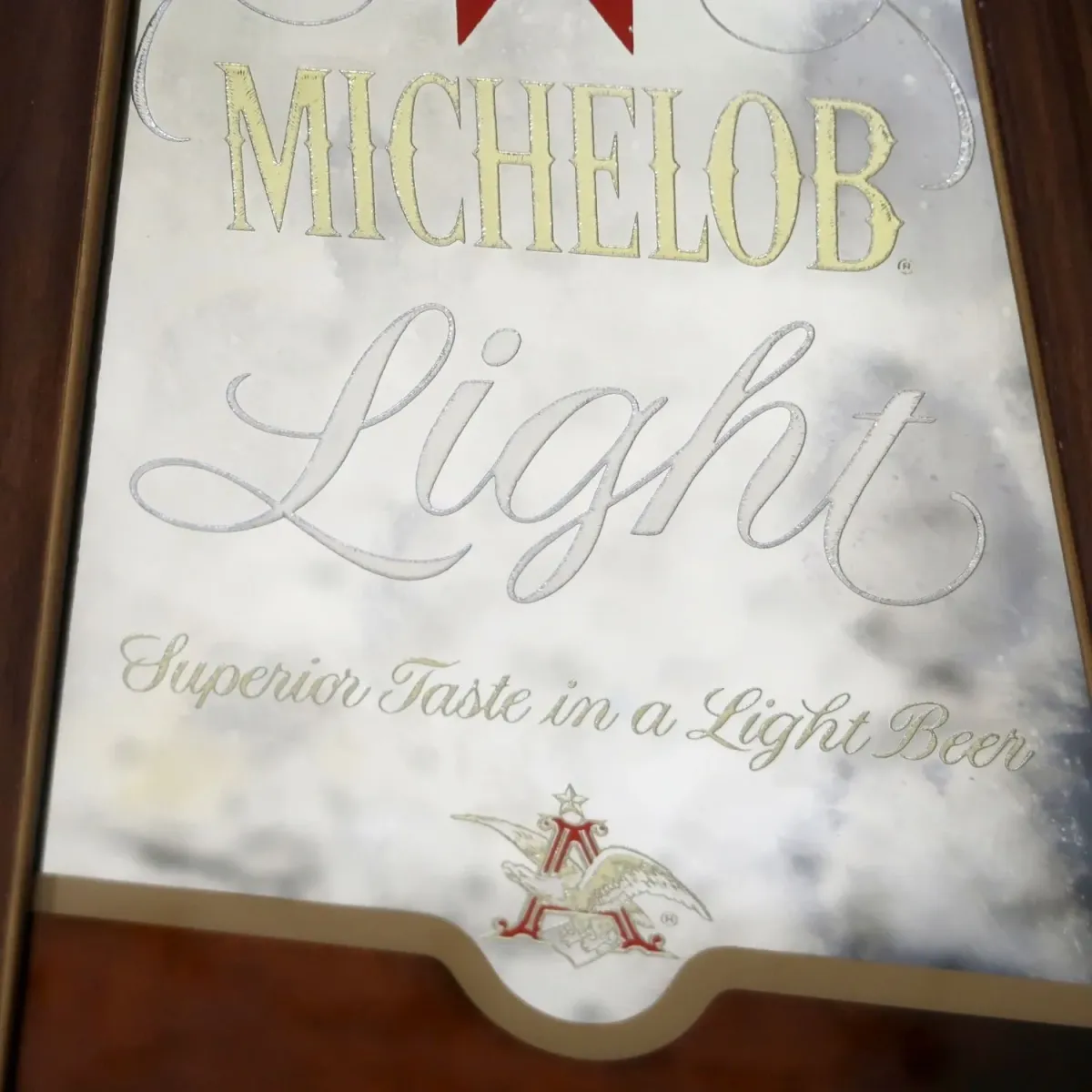 MICHELOB Light ビンテージ パブミラー