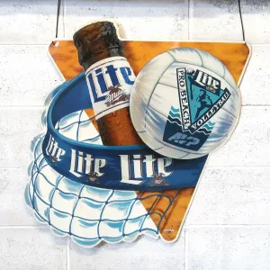 Miller Lite メタルサイン