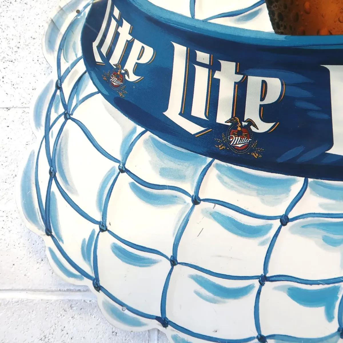 Miller Lite メタルサイン