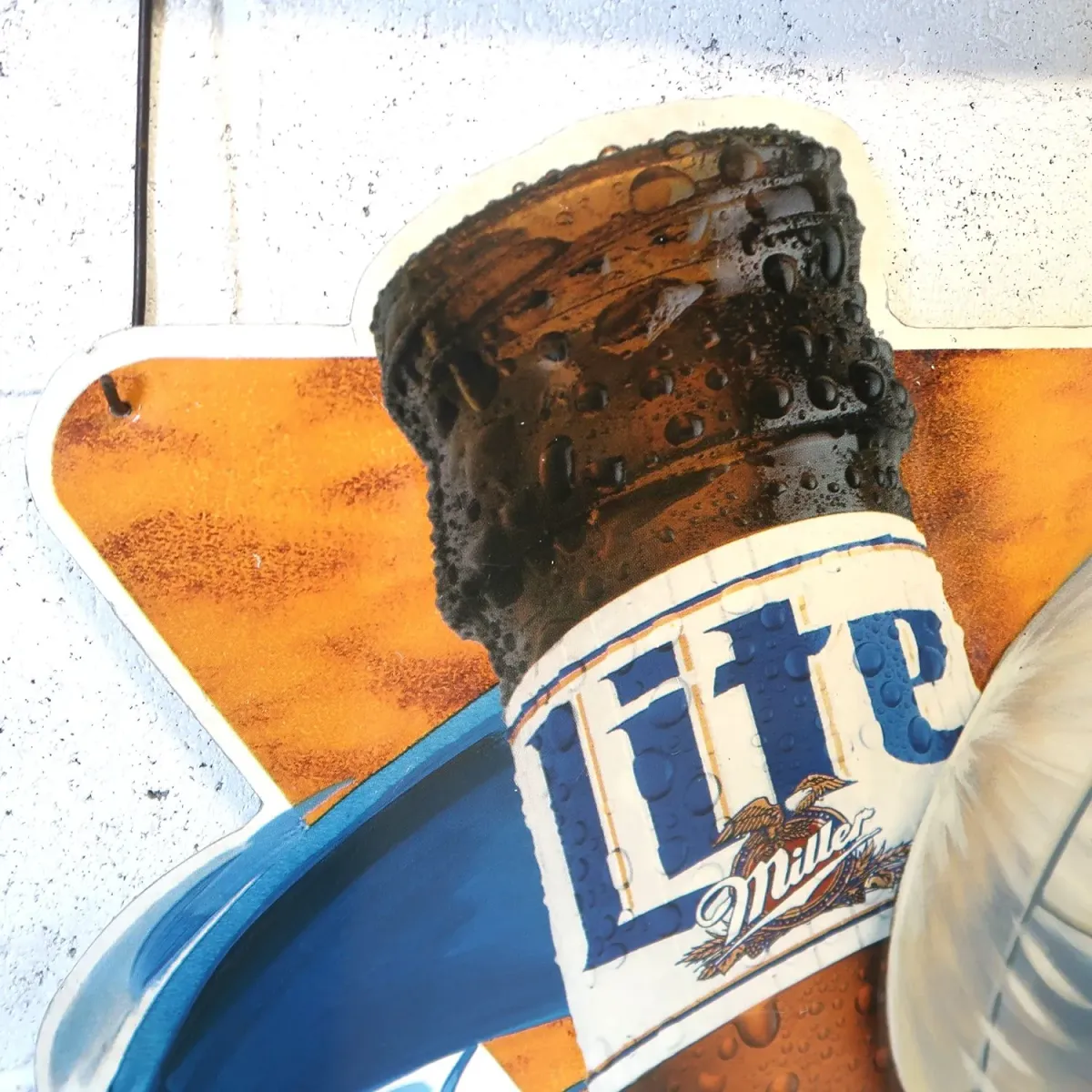 Miller Lite メタルサイン