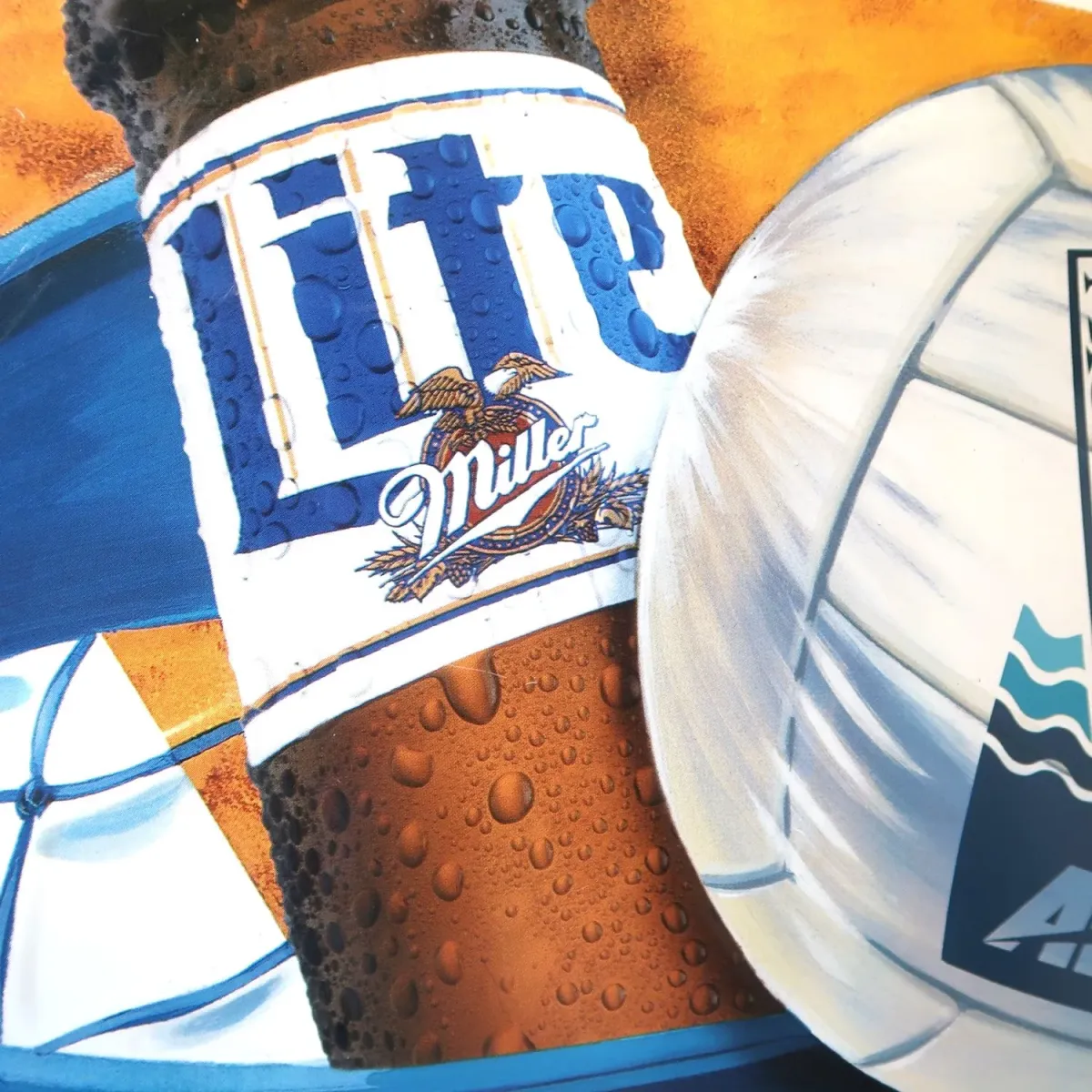 Miller Lite メタルサイン