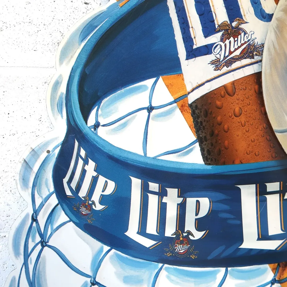 Miller Lite メタルサイン