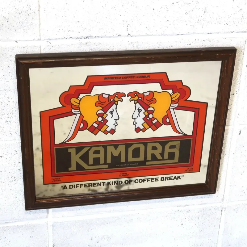 KAMORA ビンテージ パブミラー
