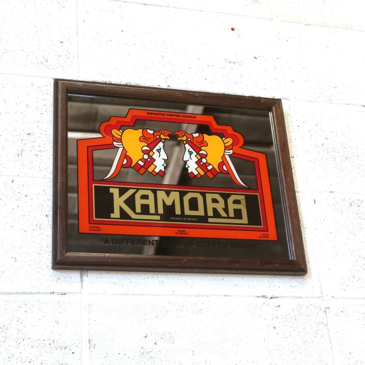 KAMORA ビンテージ パブミラー