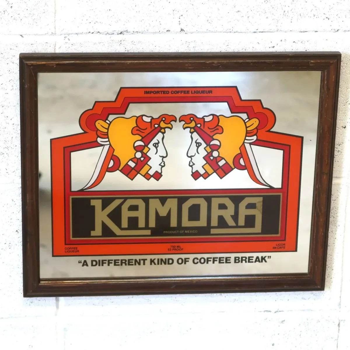 KAMORA ビンテージ パブミラー