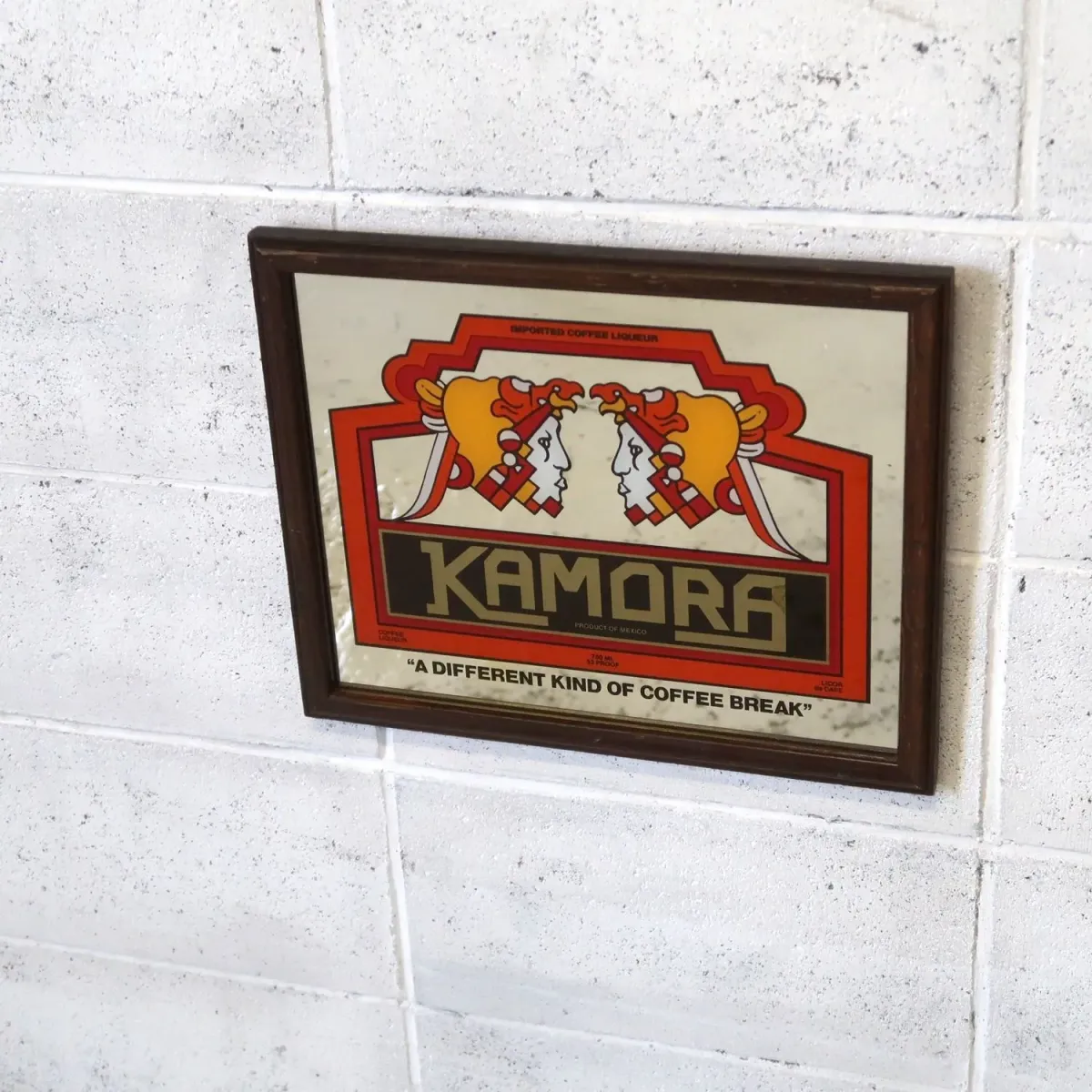 KAMORA ビンテージ パブミラー