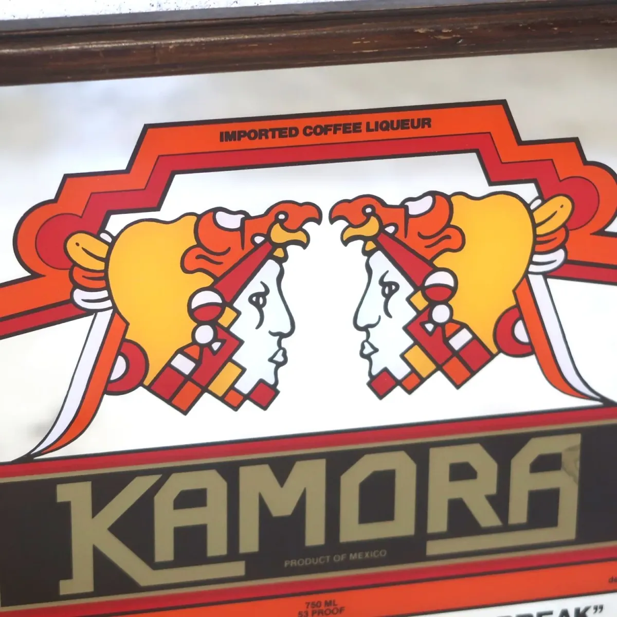 KAMORA ビンテージ パブミラー