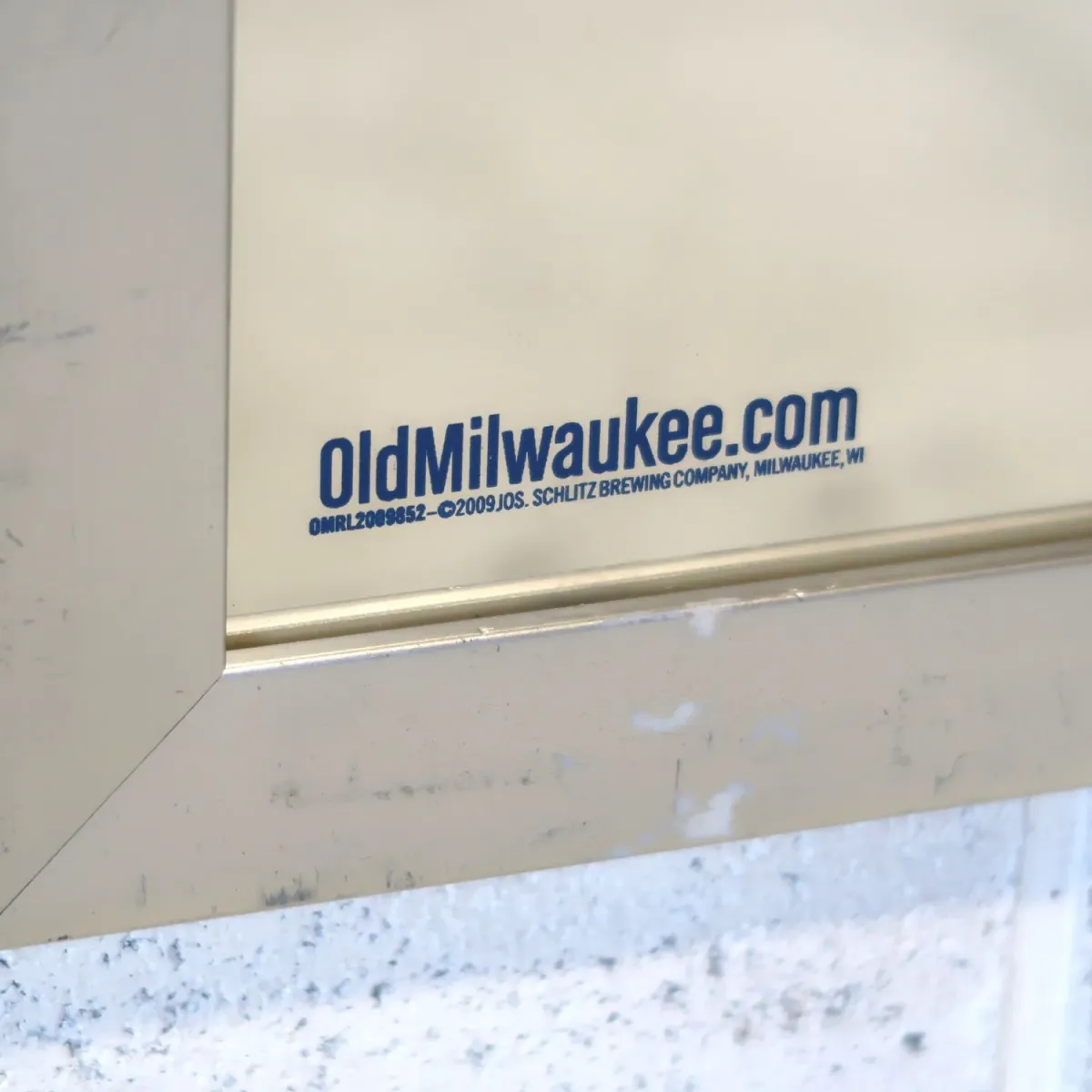 Old Milwaukee LIGHT パブミラー