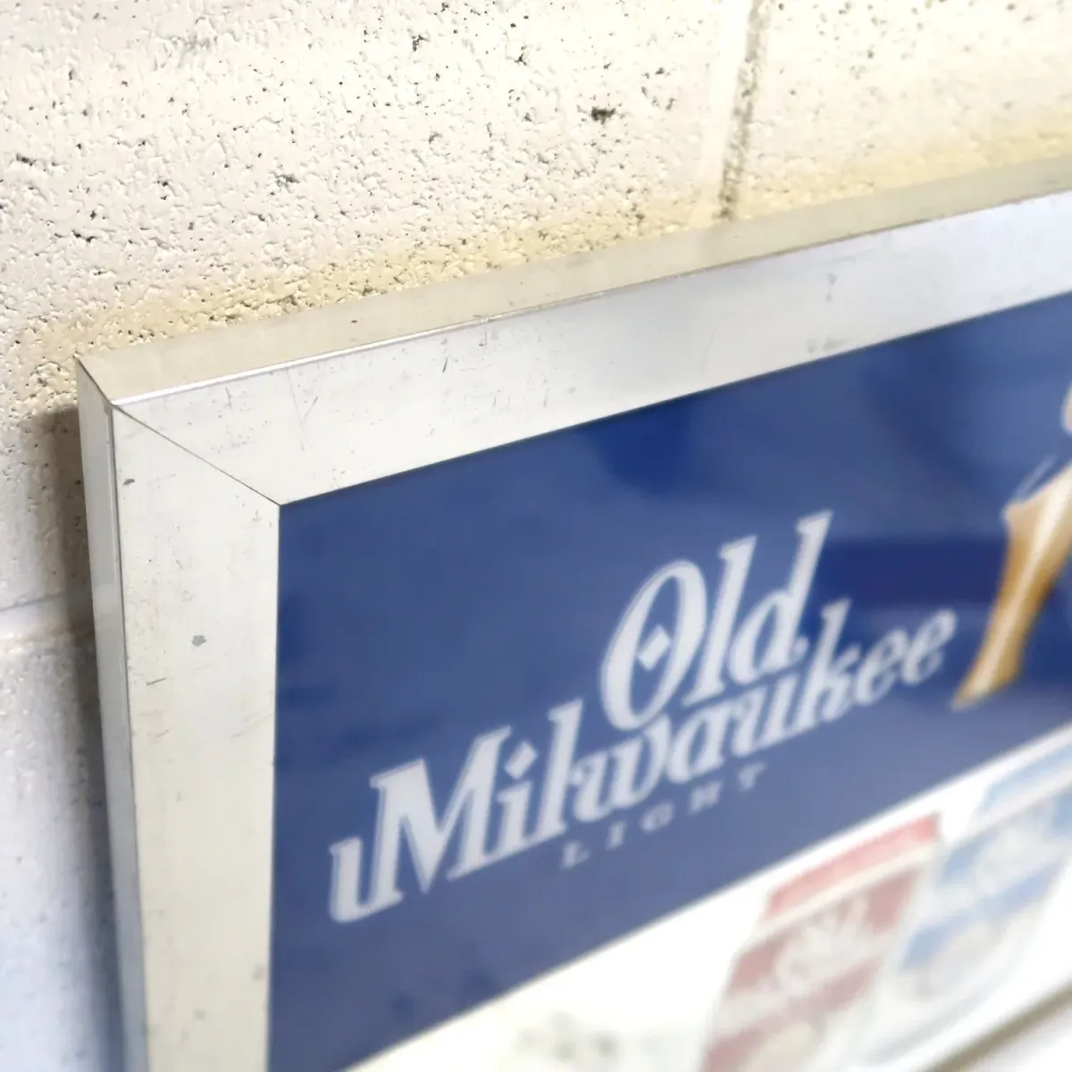 Old Milwaukee LIGHT パブミラー