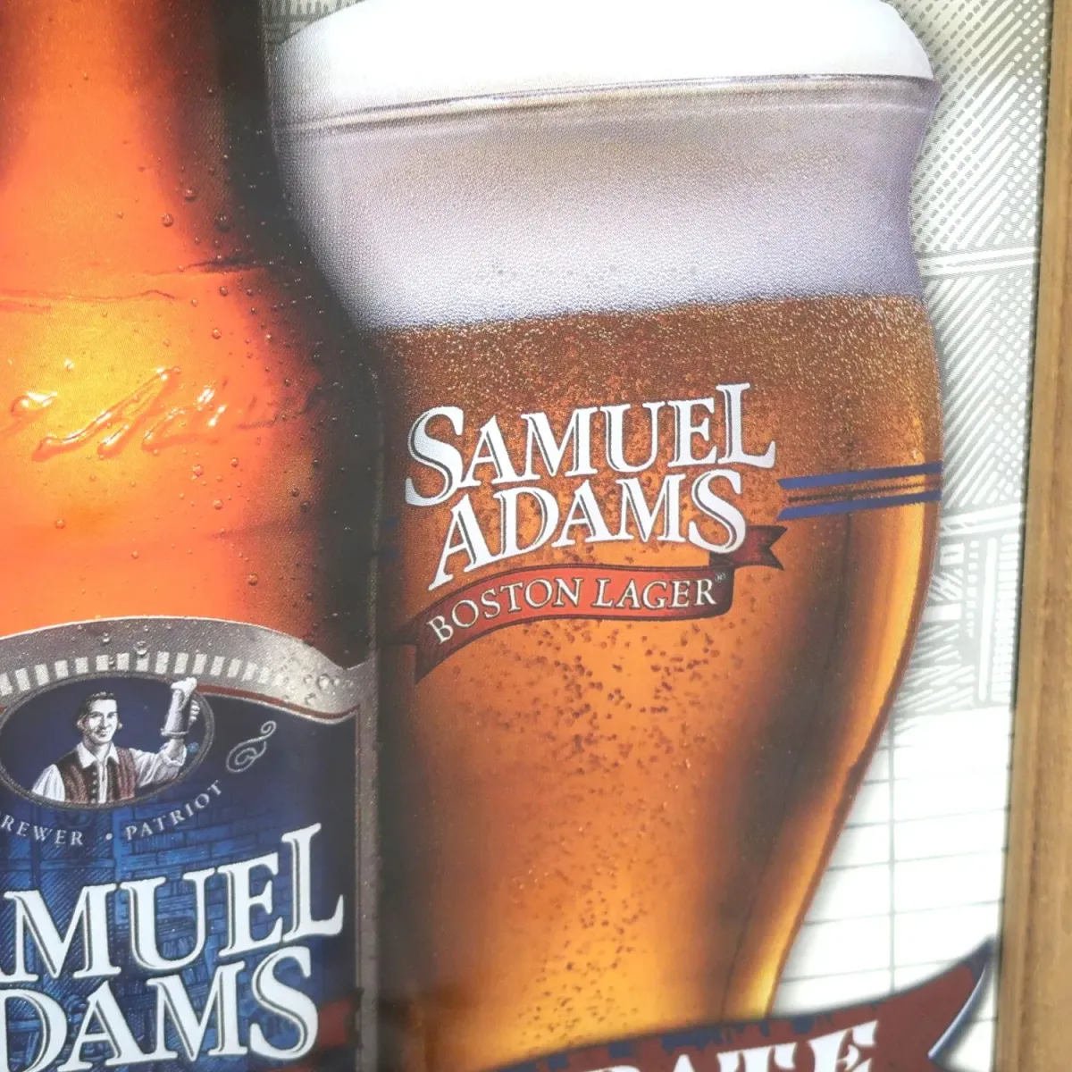 SAMUEL ADAMS パブミラー