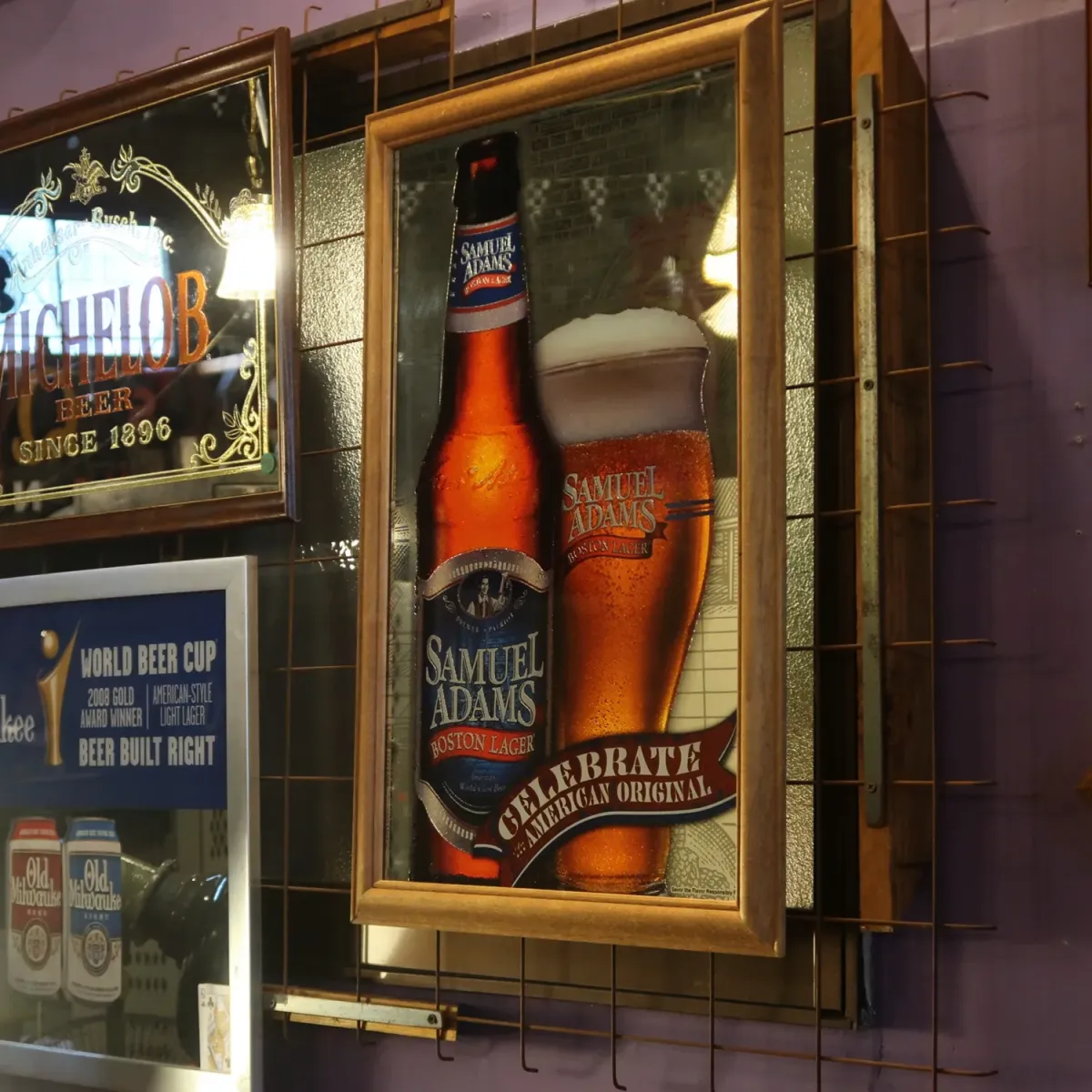 SAMUEL ADAMS パブミラー