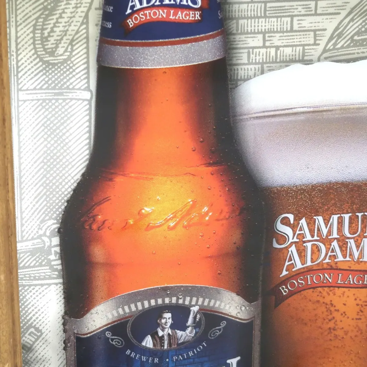SAMUEL ADAMS パブミラー