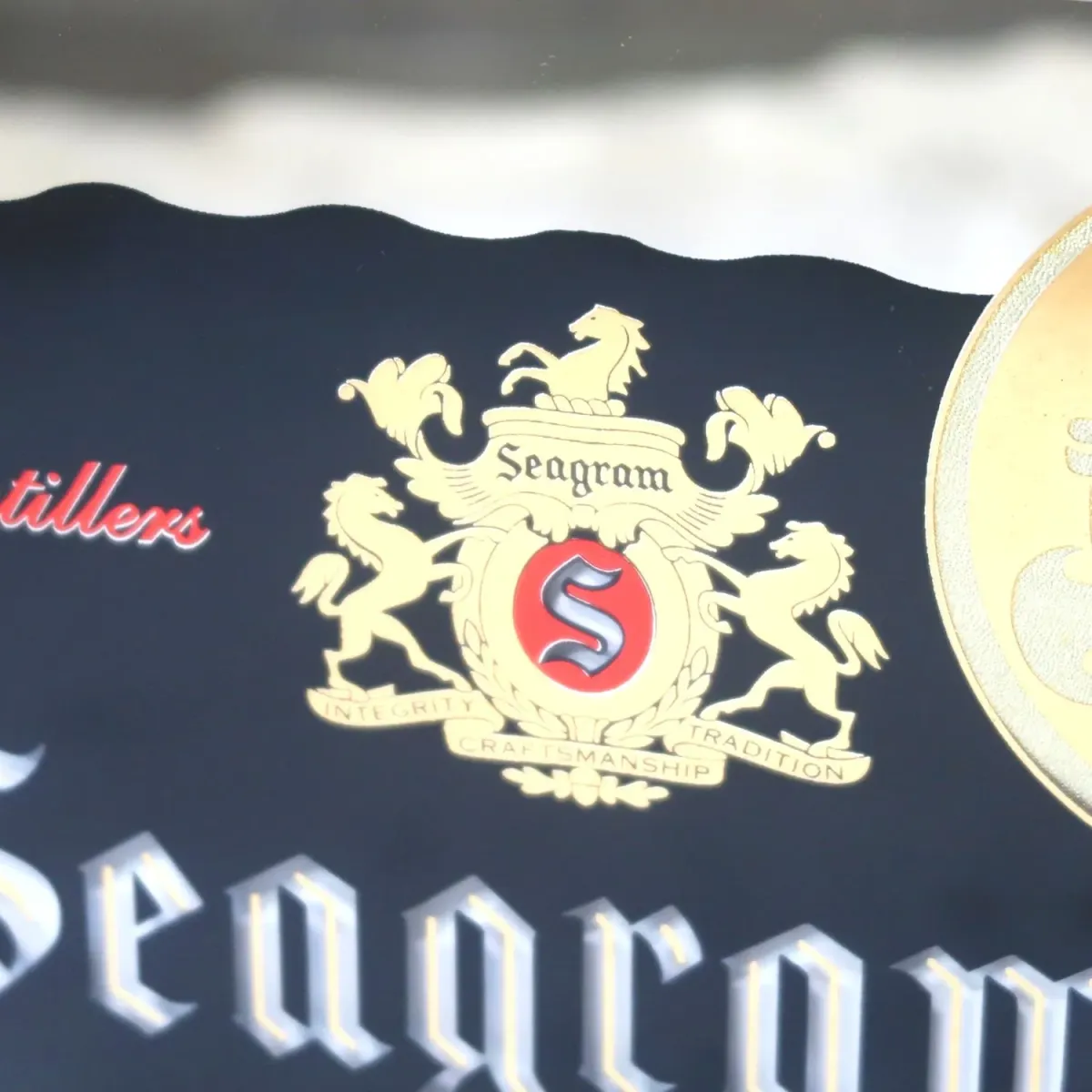 Seagram's パブミラー