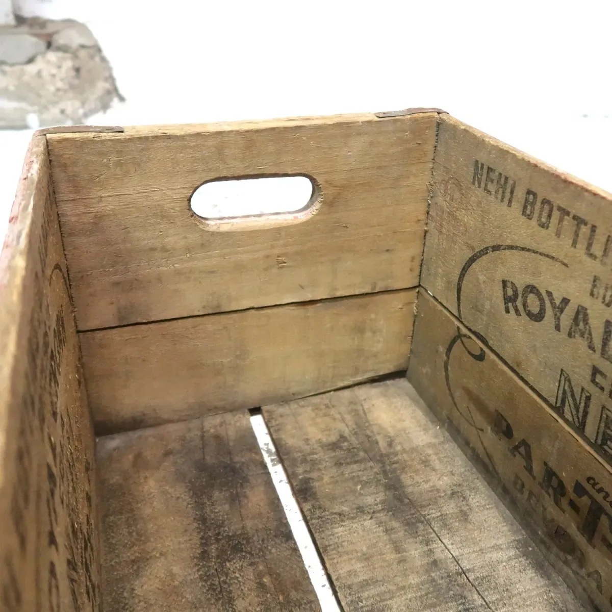 ROYAL CROWN COLA ビンテージ ウッドボックス