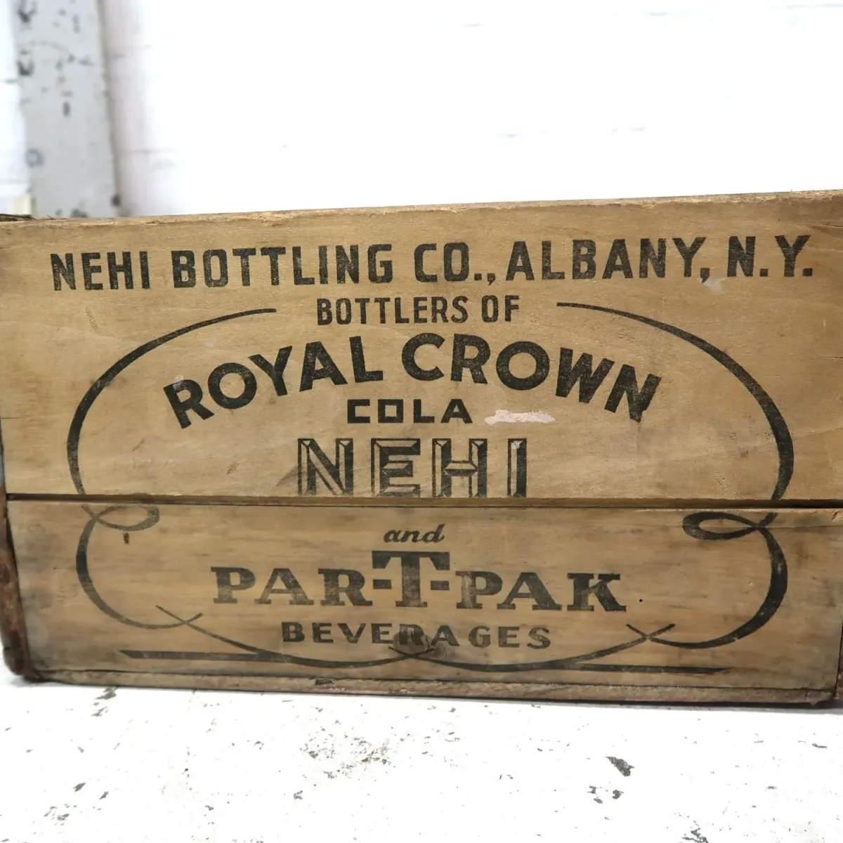 ROYAL CROWN COLA ビンテージ ウッドボックス