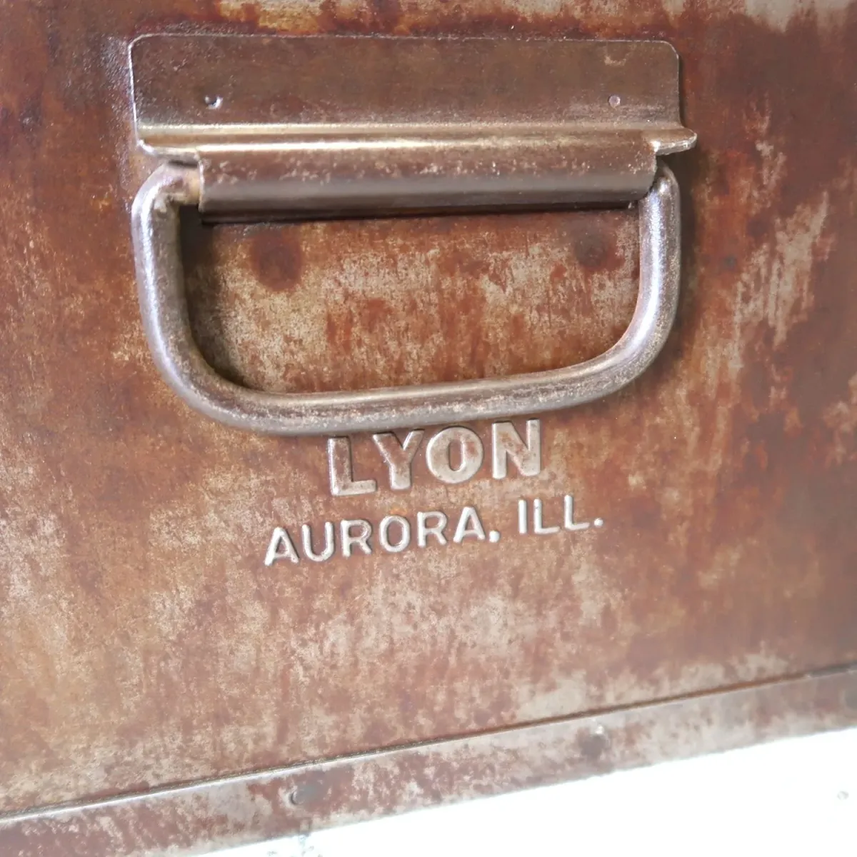LYON ビンテージ メタルコンテナ ツールボックス