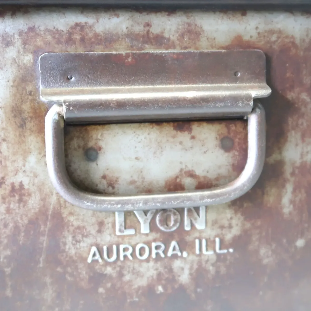 LYON ビンテージ メタルコンテナ ツールボックス