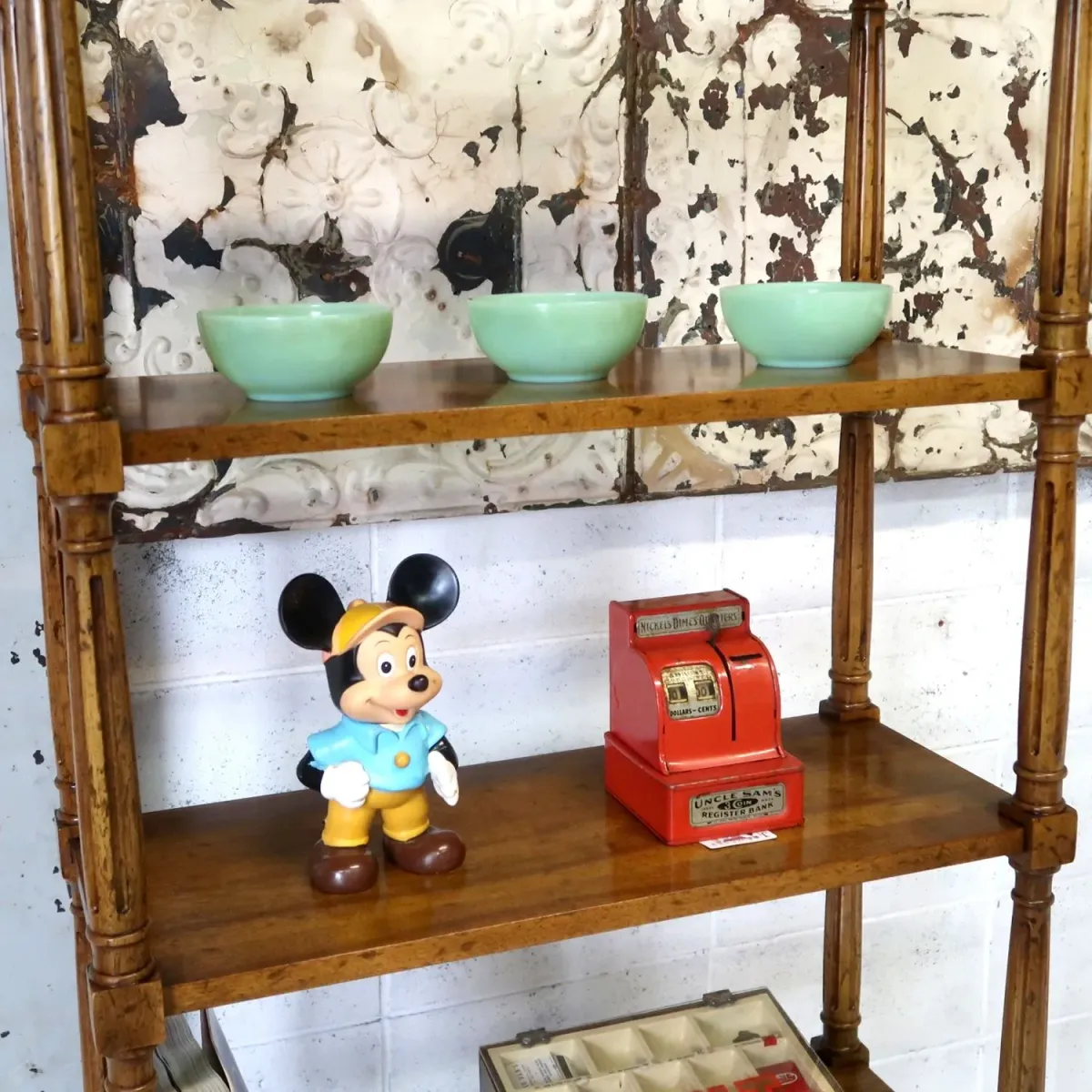 HERITAGE アンティーク ウッドシェルフ