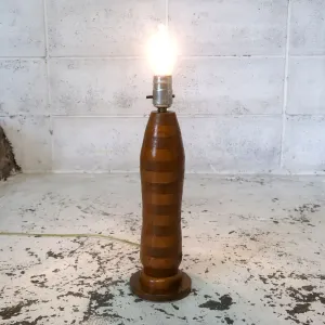 アンティーク ウッドベース テーブルランプ