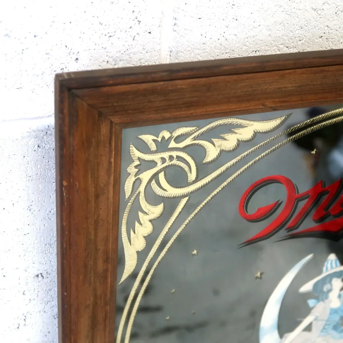 Miller HIGH LIFE ビンテージ パブミラー