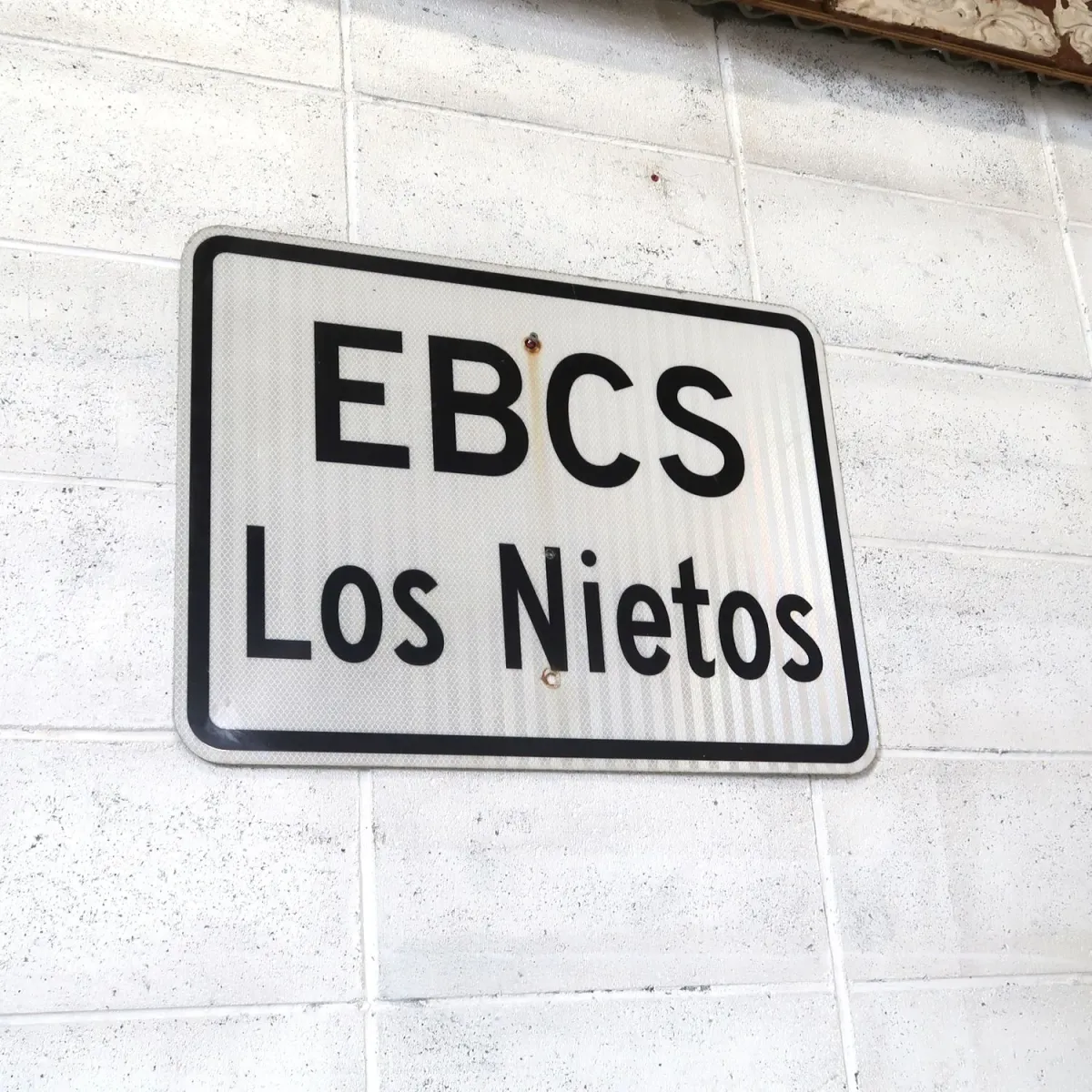 EBCS Los Nietos メタルサイン