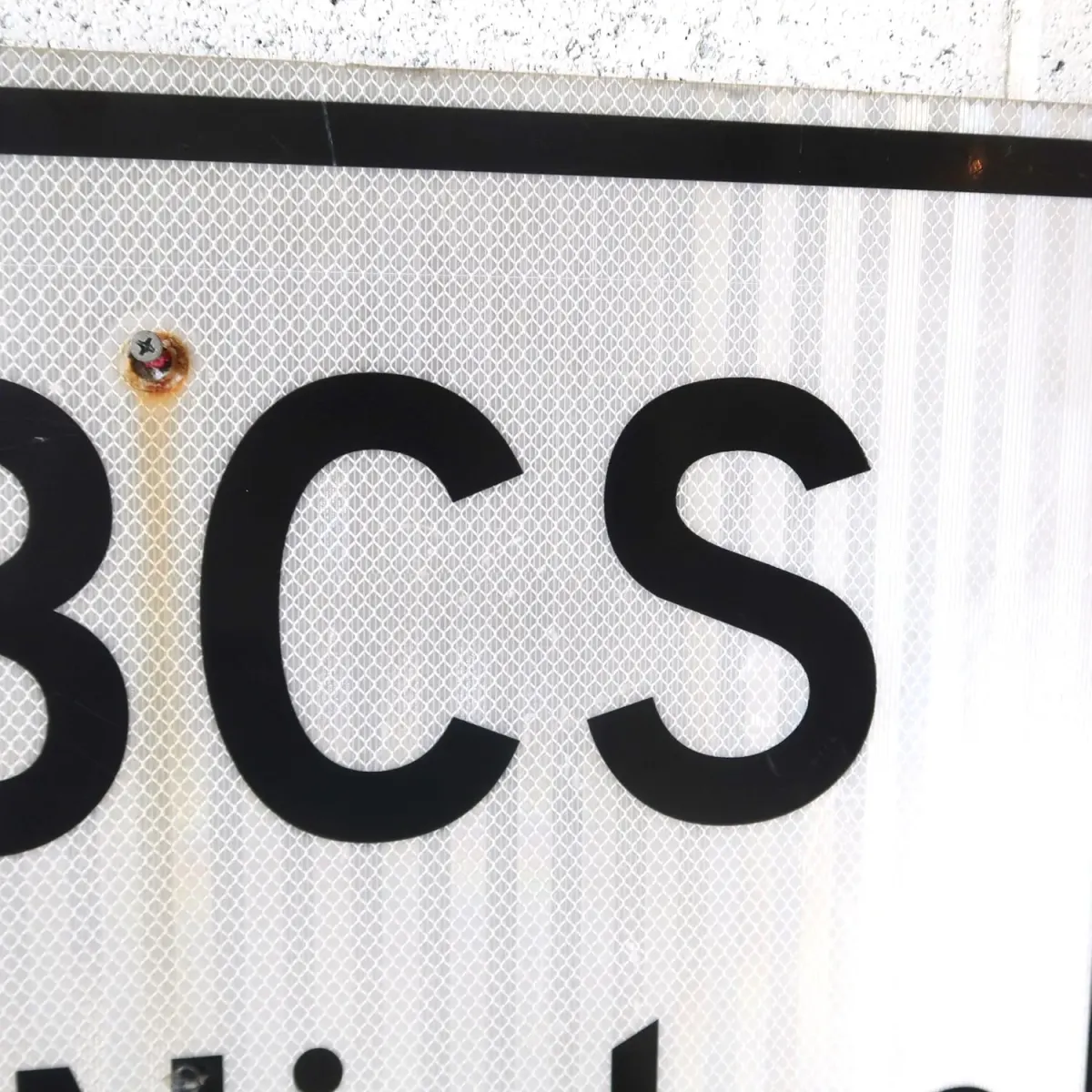 EBCS Los Nietos メタルサイン
