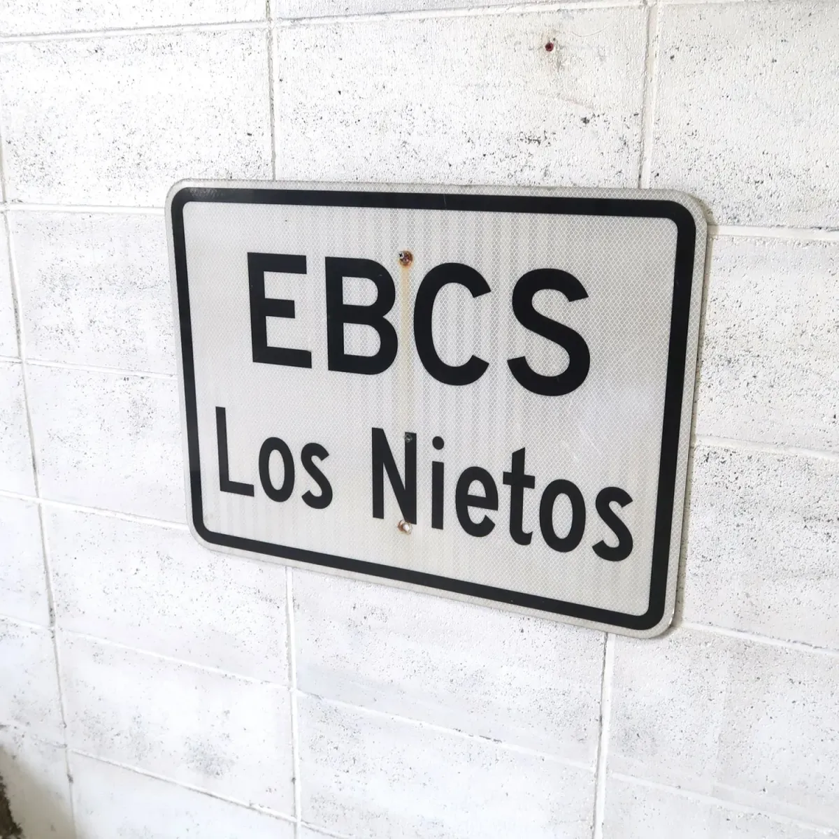 EBCS Los Nietos メタルサイン