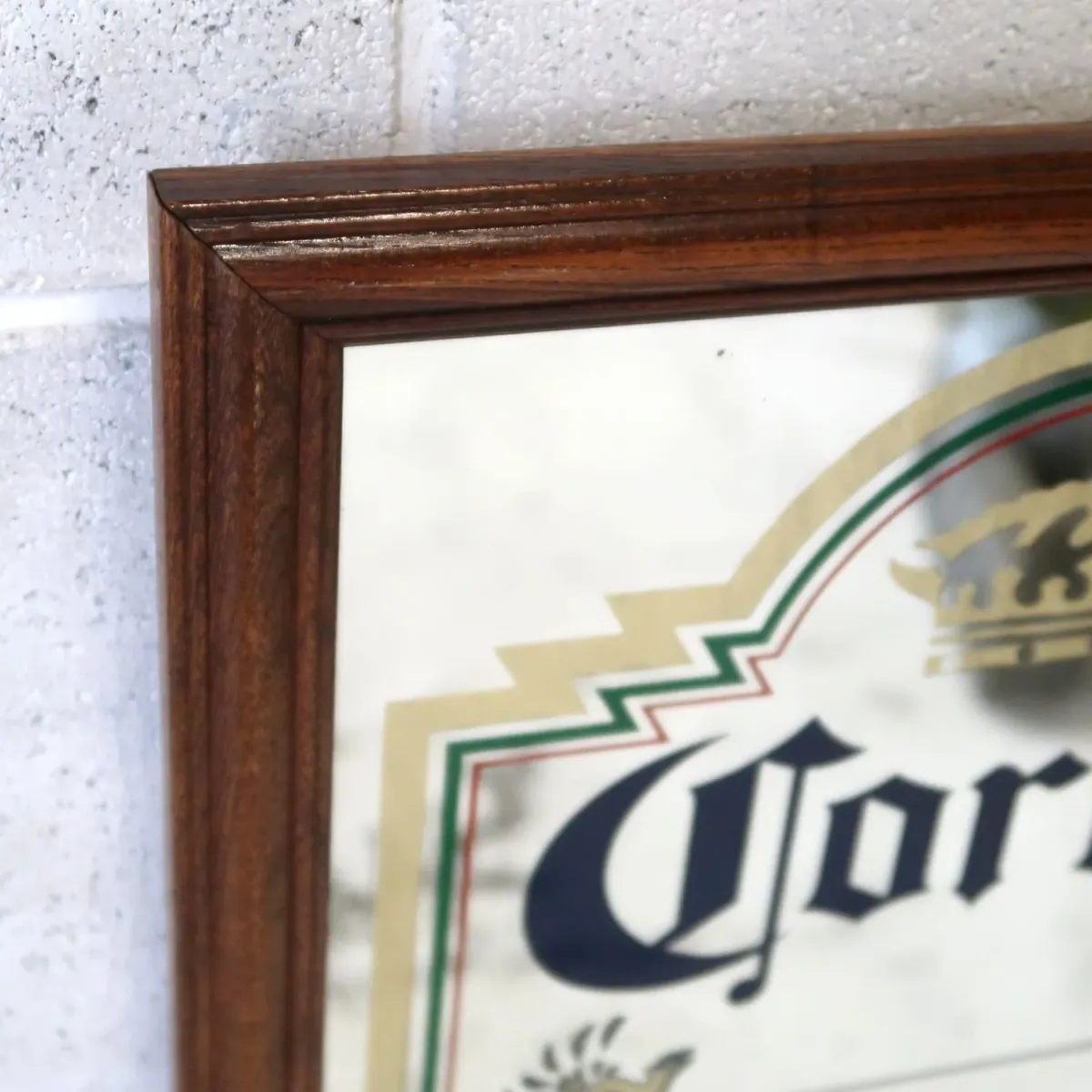 Corona BEER ビンテージ パブミラー