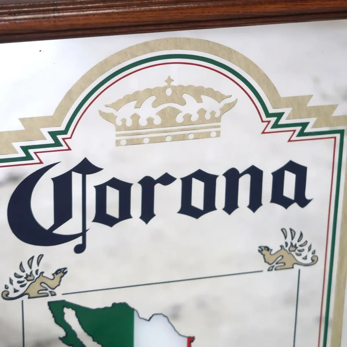 Corona BEER ビンテージ パブミラー