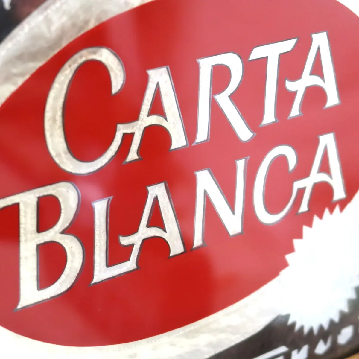 CARTA BLANCA ビンテージ パブミラー
