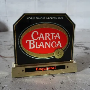 CARTA BLANCA ビンテージ ライトサイン