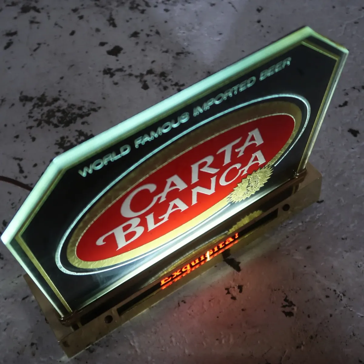 CARTA BLANCA ビンテージ ライトサイン