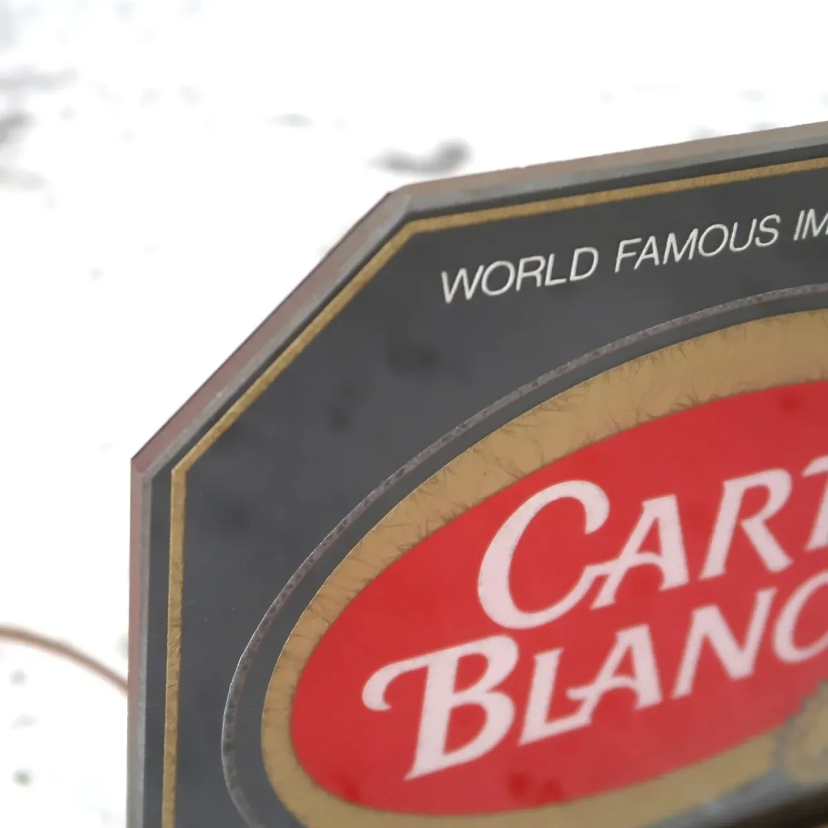 CARTA BLANCA ビンテージ ライトサイン