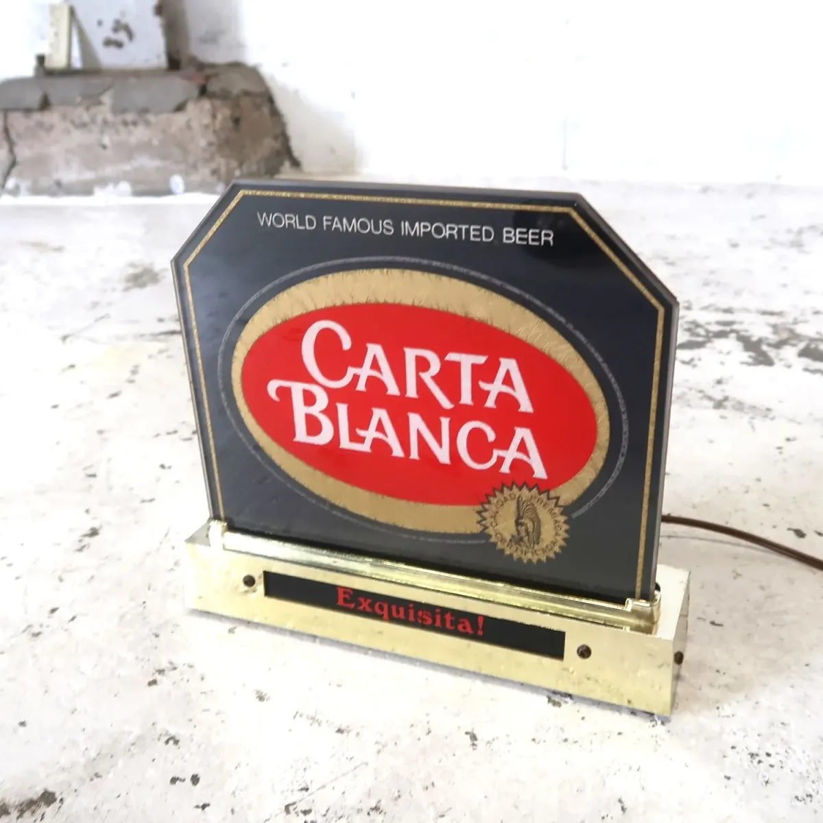 CARTA BLANCA ビンテージ ライトサイン