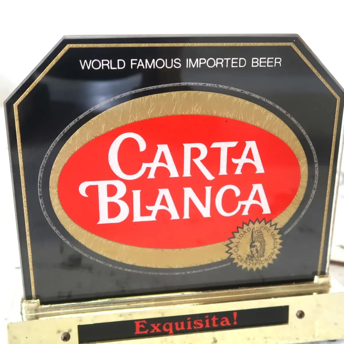 CARTA BLANCA ビンテージ ライトサイン