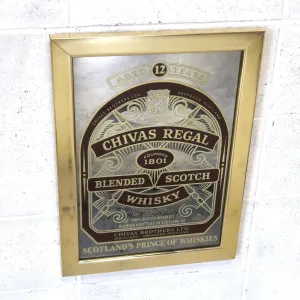 CHIVAS REGAL ビンテージ パブミラー