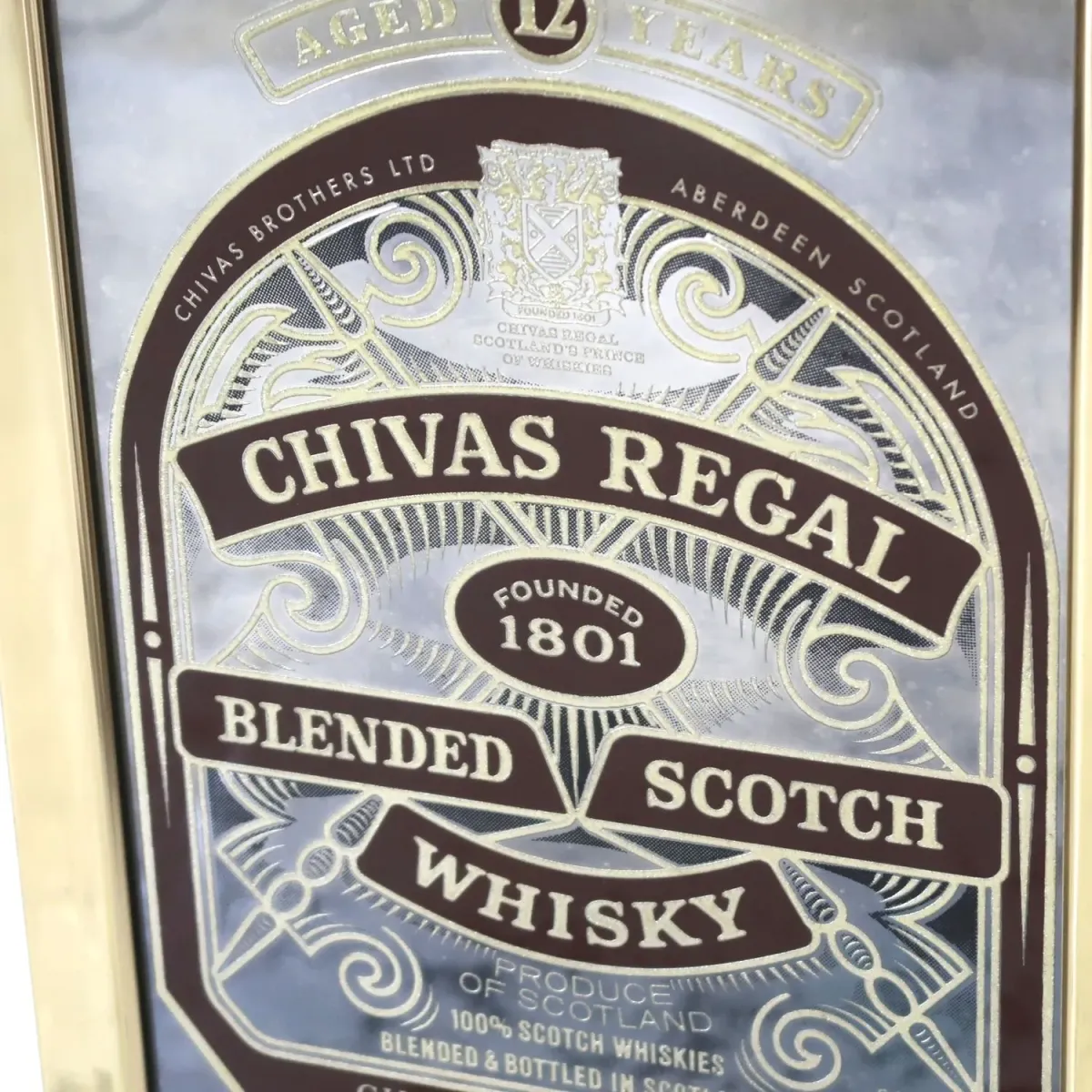 CHIVAS REGAL ビンテージ パブミラー