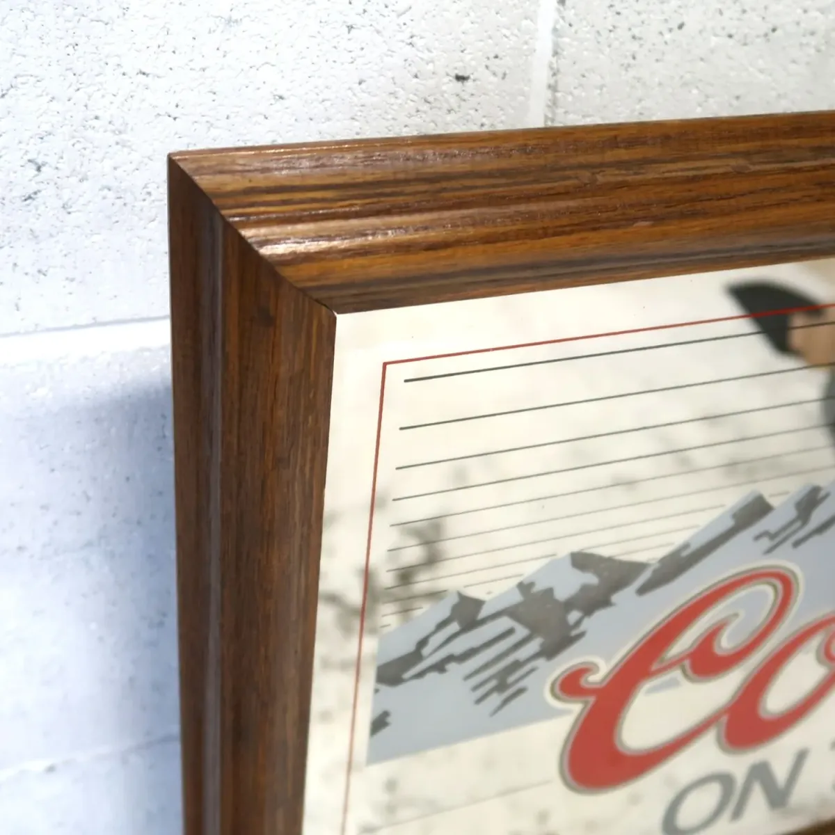 Coors ビンテージ ライトサインパブミラー