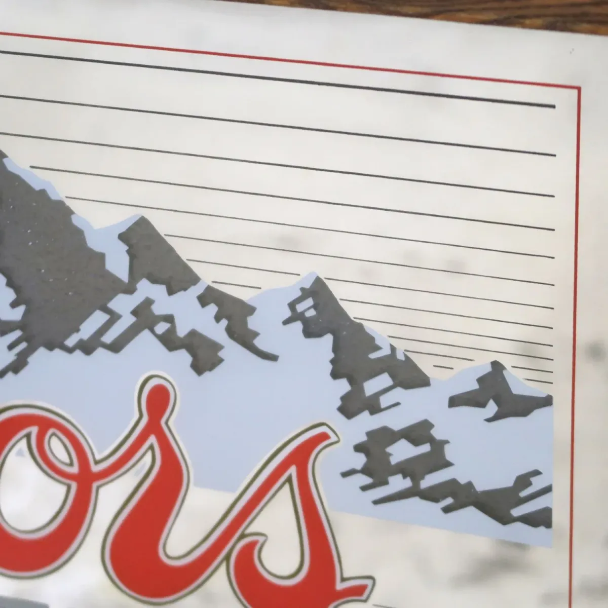 Coors ビンテージ ライトサインパブミラー