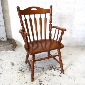 TELL CITY CHAIR CO. アンティーク ウッド アームチェア