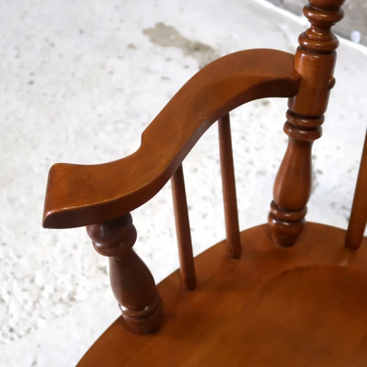 TELL CITY CHAIR CO. アンティーク ウッド アームチェア
