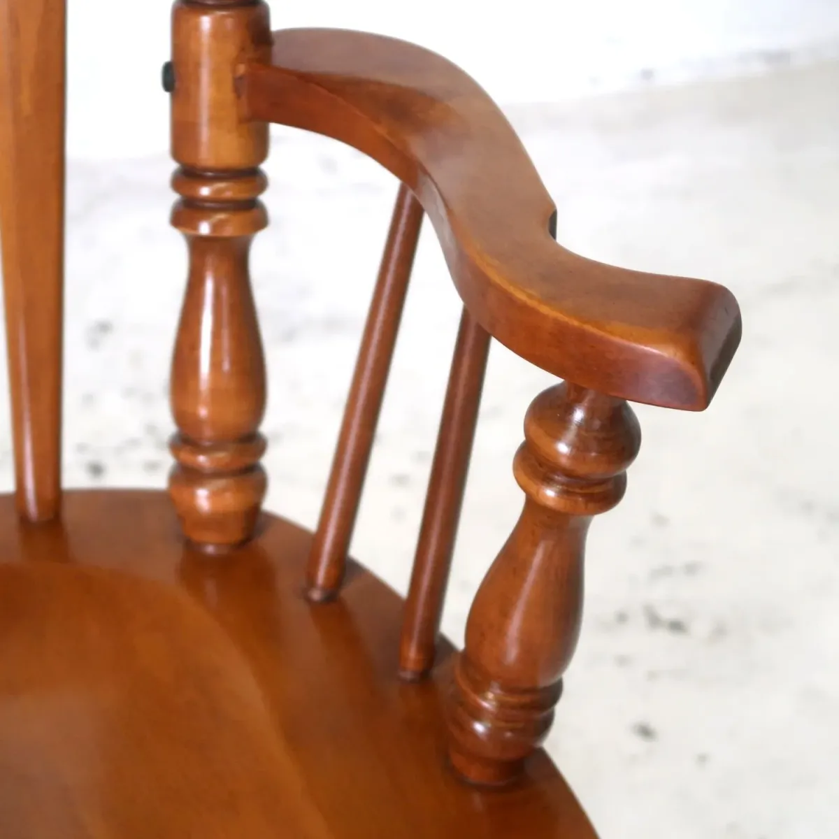 TELL CITY CHAIR CO. アンティーク ウッド アームチェア