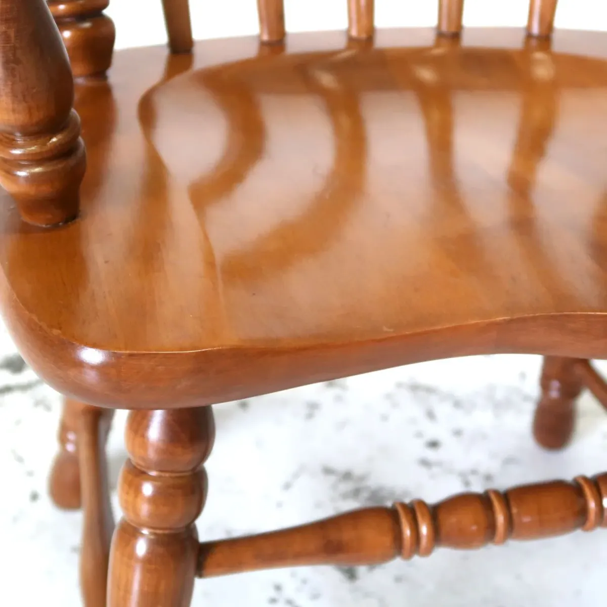 TELL CITY CHAIR CO. アンティーク ウッド アームチェア