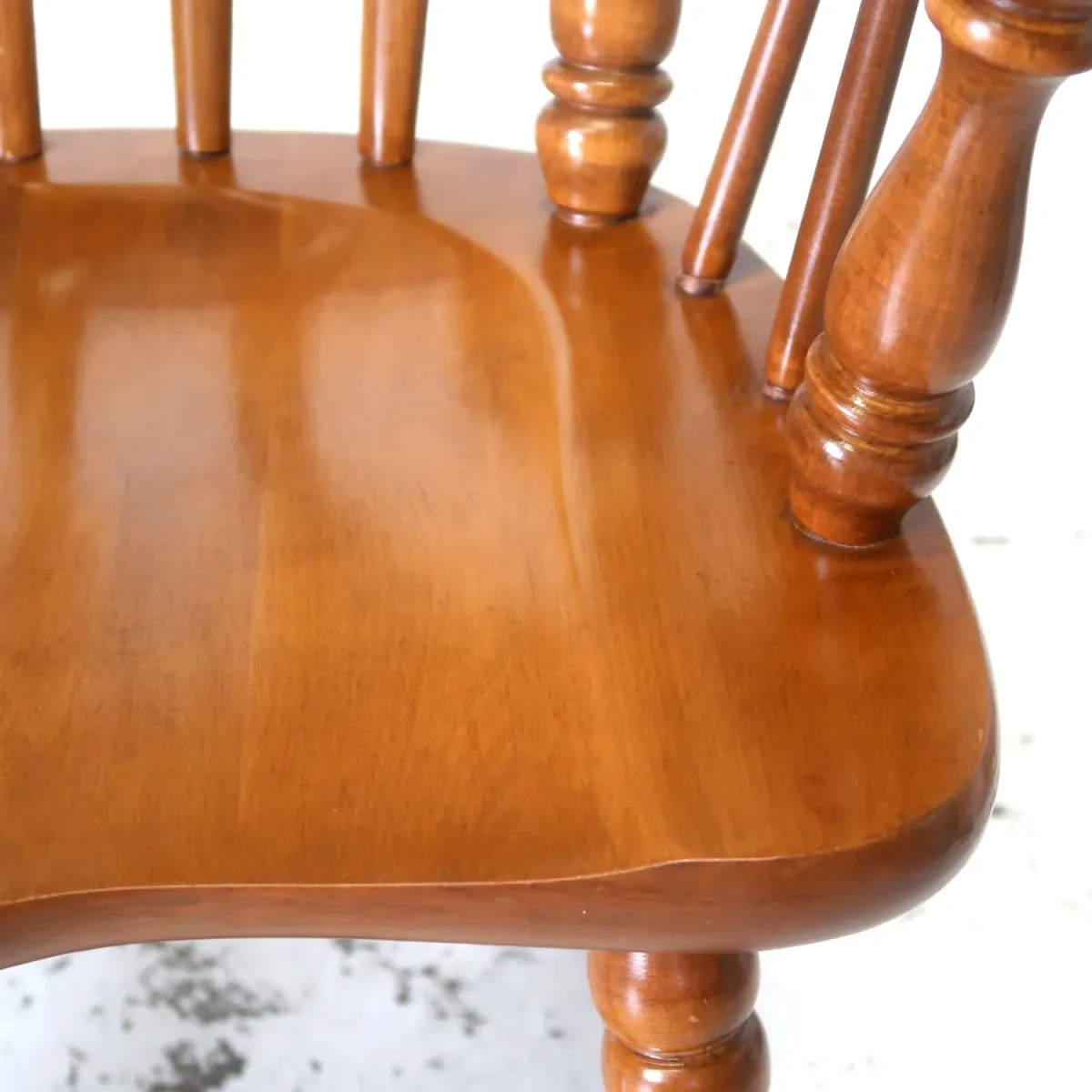 TELL CITY CHAIR CO. アンティーク ウッド アームチェア