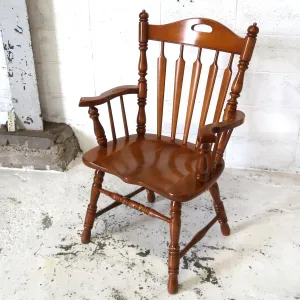 TELL CITY CHAIR CO. アンティーク ウッド アームチェア