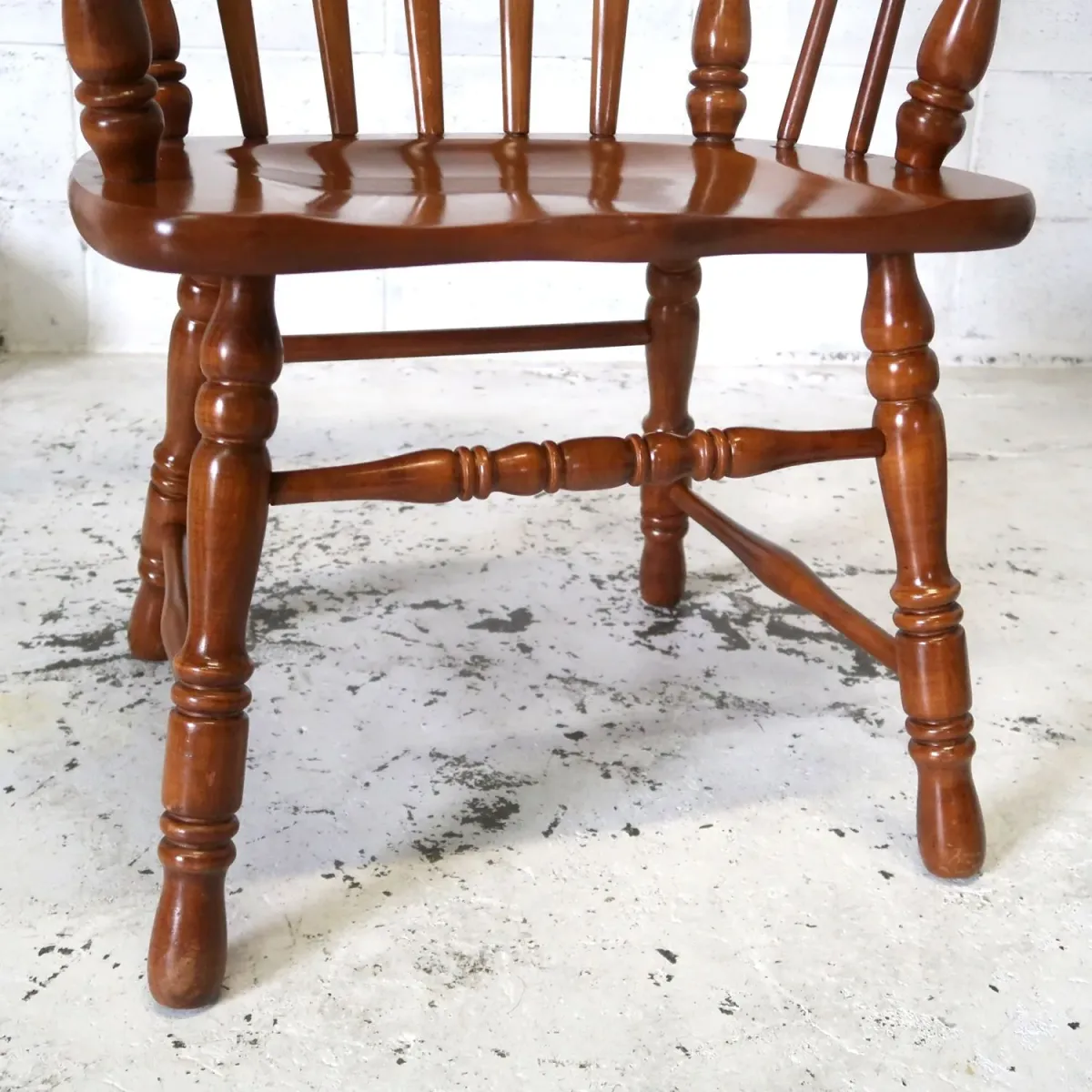 TELL CITY CHAIR CO. アンティーク ウッド アームチェア