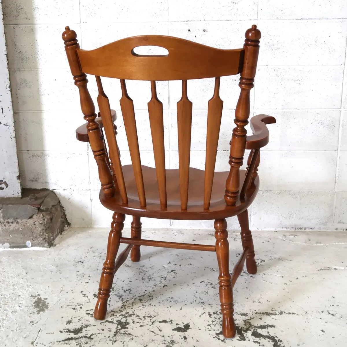 TELL CITY CHAIR CO. アンティーク ウッド アームチェア