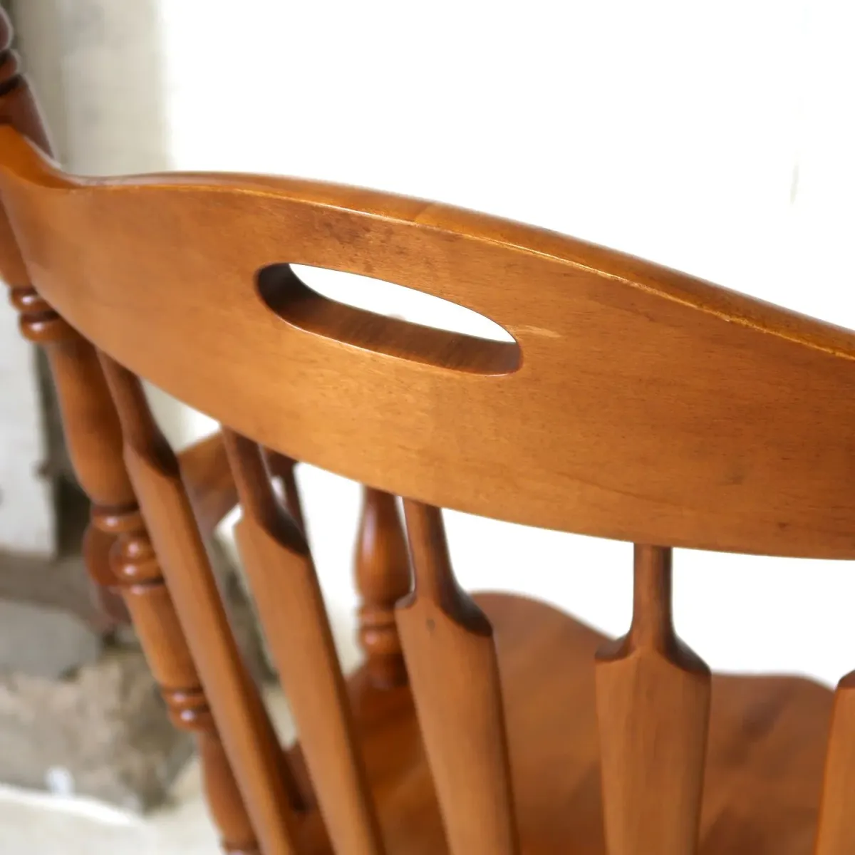 TELL CITY CHAIR CO. アンティーク ウッド アームチェア